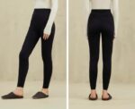 NR Inner Mongolia's 2025 Pure Cashmere Slim-Fit High Waist Winter Pants Breathable Straight Leg Stomp Leggings for Women - Image 3