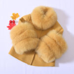 High Quality Girls Handmade Double Faced High Quality OEM Service Custom Cashmere Kids Wool Coat