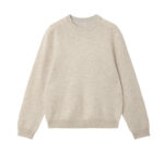 Soft Warm Round Neck Knit Cashmere Sweater for Girls and Boy Kids' Cashmere Baby Sweater